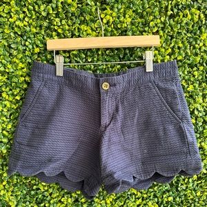 Lilly Pulitzer SIZE 0 Buttercup Shorts in Navy